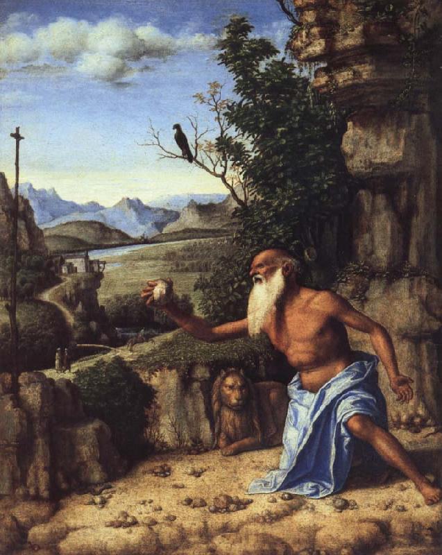 MORONI, Giovanni Battista Saint Jerome in the Desert Germany oil painting art